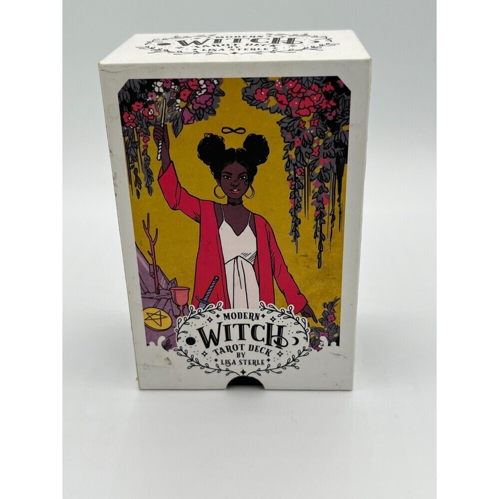 Modern Witch Tarot Deck by Lisa Sterle | Illustrated 78 Cards Sealed